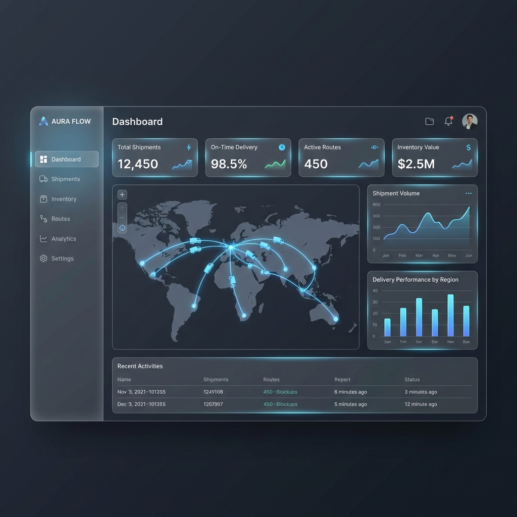 Hisaab Dashboard Mockup